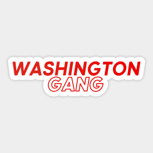 Washington Gang Sticker